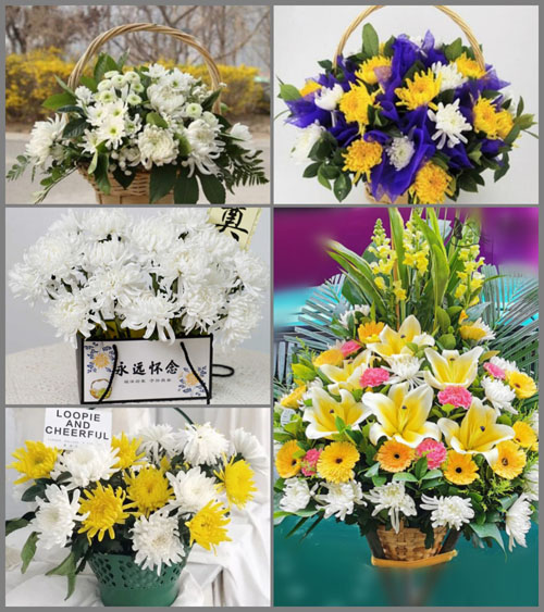 河南驻马店泌阳县花园街道白事提篮配送